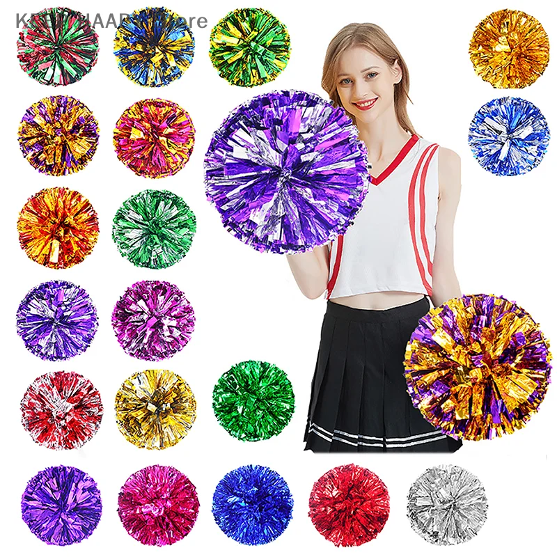 

1PC 30cM Dance Sports Match Supplies And Vocal Concert Decorator Cheerleading Cheering Flower Ball Pom Poms