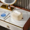1PC Tissue Box Holder With Spring Desktop Wall-mounted Tissue Box Cover Paper Towel Dispenser Paper Extraction Dispenser for Car 3