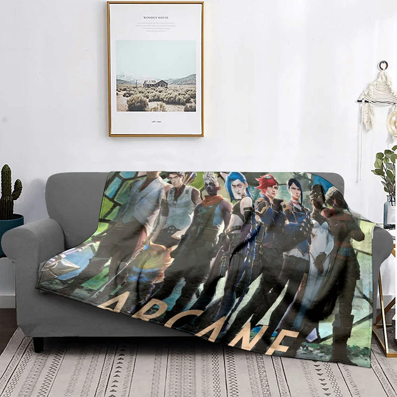 marshal  Caitlin :game Theme, Printed Flannel Throw Blanket,Perfect for Bedroom or Sofa Décor,Cozy and Warm for Winter 5