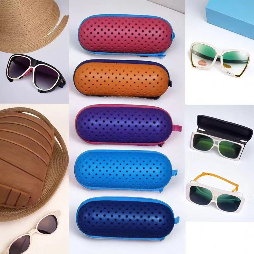 Men Women Portable Breathable Swimming Goggles Storage Box EVA Glasses Box Holder Sunglasses Bag Reading Eyewear Case 3