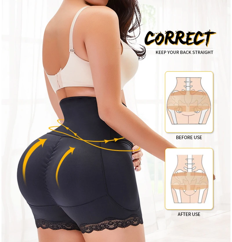 The Highwaist BBL Hip Effect Shorts – Elhar Body