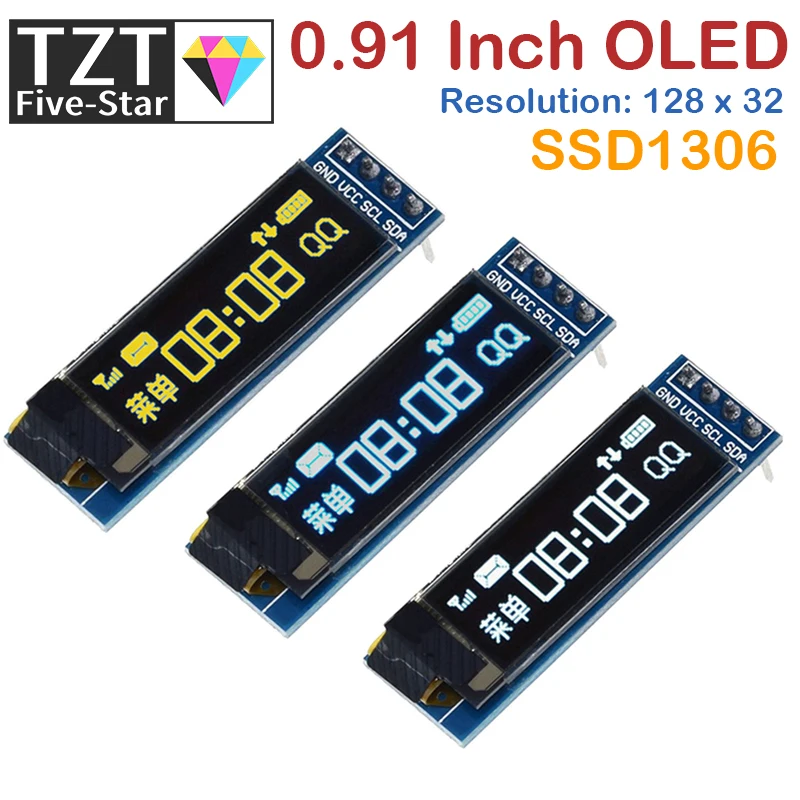 TZT 0.91 inch OLED module 0.91\