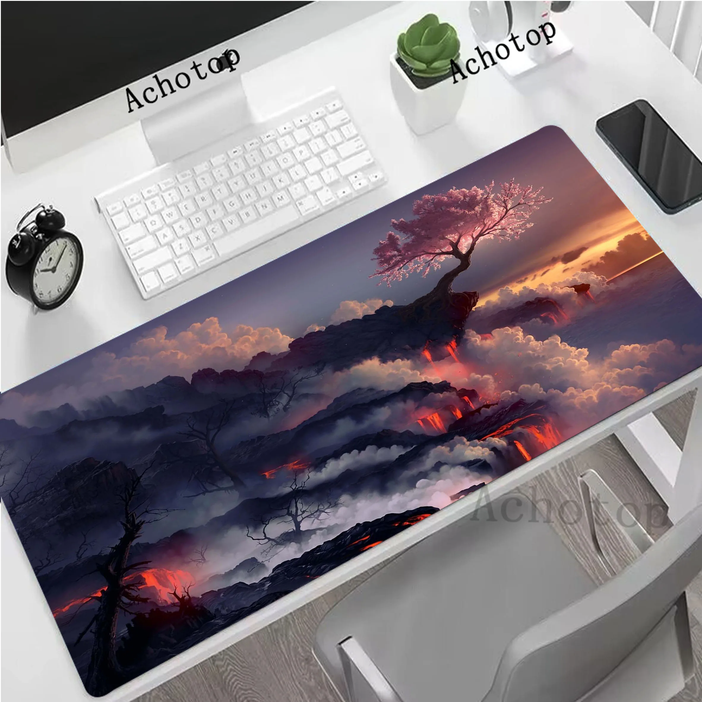 

ART Gaming Mouse Pad Large Anti-slip Mouse Mat Laptop Mouse Carpet Game Carpet Keyboard Pads HD Print Gamer Soft Desk Mat
