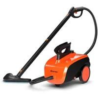 COSTWAY Multipurpose Steam Cleaner with 19 Accessories, Heavy Duty Household Steamer Chemical-Free Cleaning, 1.5L Dual-Tank 1