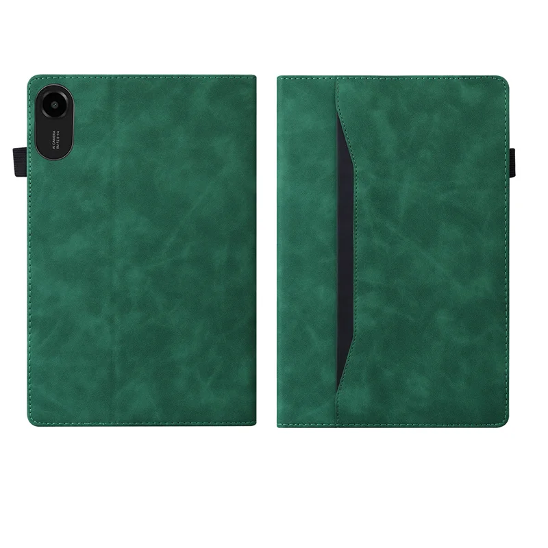 Enhanced Shockproof Flip Case with Soft TPU and Wallet Card Slot for 11-Inch Tablets + Pen