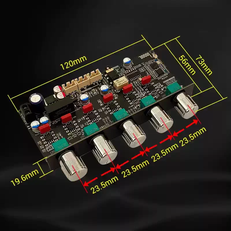 Fever Pre-Tone Board 2.1 채널 서브우퍼(퀄컴 블루투스 디코더 QCC3034 + ES9023 포함)
