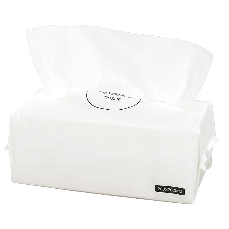 100pcs Disposable Towel Clean Face Towel Cotton Makeup Cleaning Facial Tissue Napkin Cleaning Wipes Wash Face