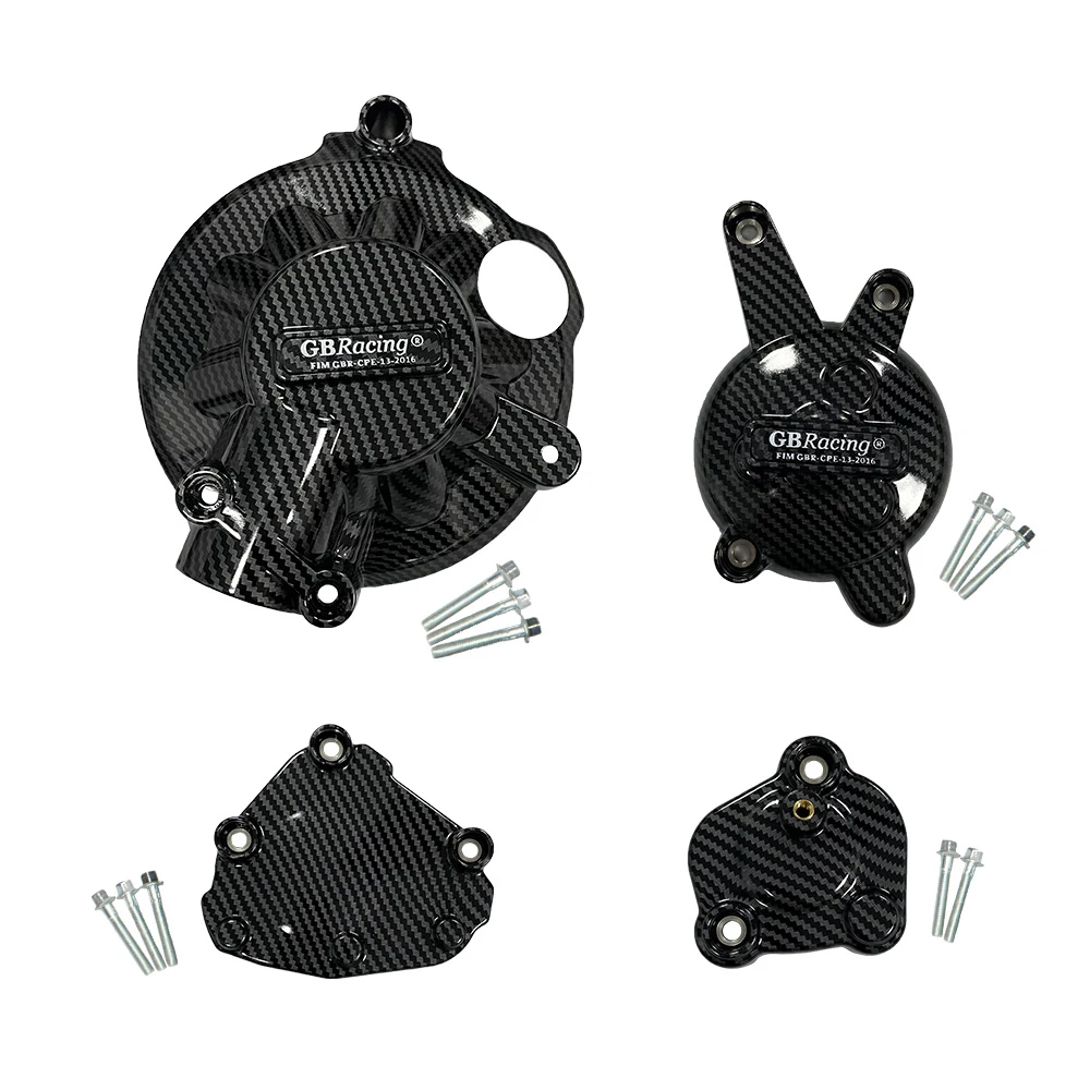 YZF-R1 2007 2008 Motorcycle Engine Cover Protection carbon fiber for GBRacing for YAMAHA YZF R1 2007-2008