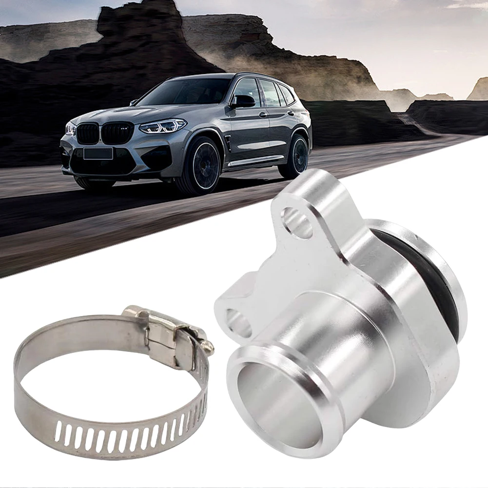 알루미늄 자동차 워터 호스 피팅 교체 11537544638, BMW N53 N52 135i 325i 330i 525xi 528i 528xi 용