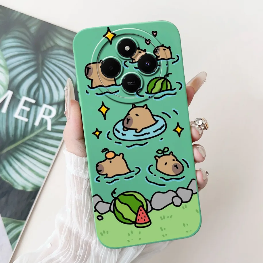 Cute Panda Rabbit Cartoon Soft Matte Silicone Back Cover Case