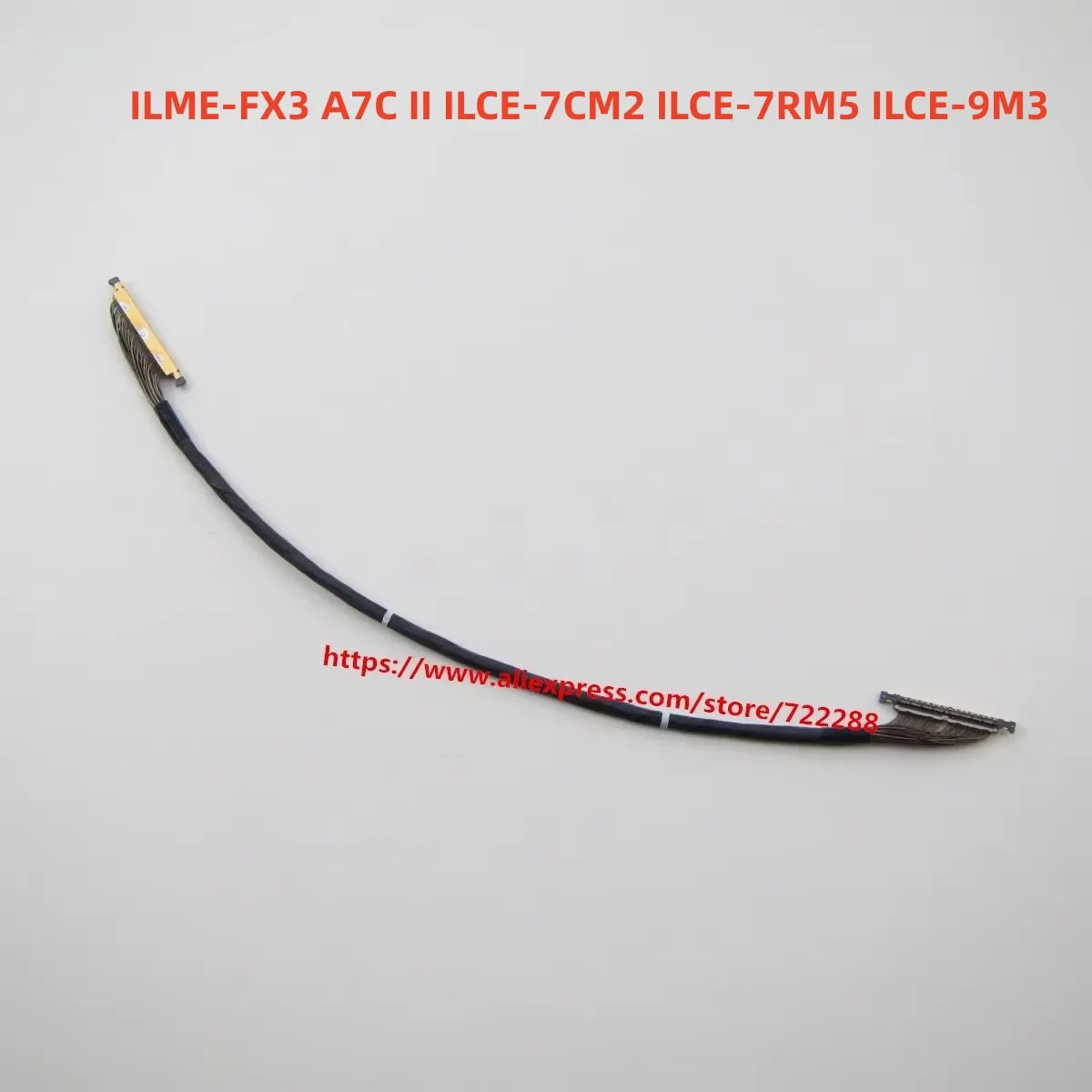 수리 부품 ILCE-7RM5 ILCE-9M3 LCD 디스플레이 스크린 플립 힌지 샤프트 케이블 동축 케이블 번들 ( 알파 A7R V A7RM5 A9 III 용)