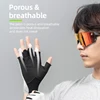 ROCKBROS Half Finger Gloves Summer Bicycle Gloves Anti-Slip Shock-Absorbing Cycling Fingerless Breathable Gym Gloves 3