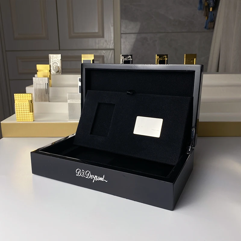 Black wooden lighter box, suitable for L2 series lighters, limited to