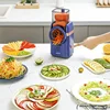 Electric Chopper Slice Grater Household Kitchen Multi-Function Roller Shredded Potatoes Grater  Bread Slicer Machine 1