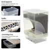 1Pcs Pet Bird Feeder Prevention Splash Food Container Parrot Hanging Automatic Feeder Bird Feeder Starling Tiger Skin Peony 6