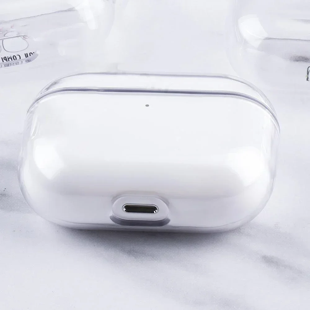Clear & Durable Transparent Earphone Case
