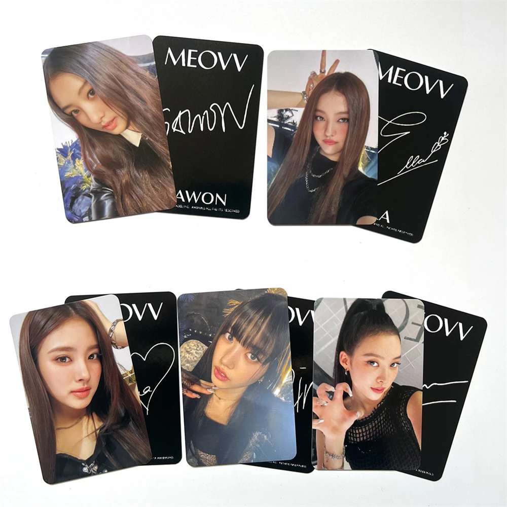 MEOVV エラ Kpopnara US アメリカ 限定特典 トレカ KPOP MEOVV Postcard BROADCAST Album Photocard SOOIN GAWON ANNA
