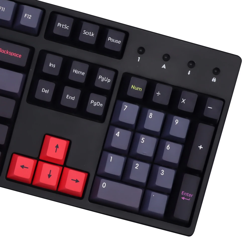 Gmk Dracula Keycaps Perfil de Cereja 151 Chaves Inglês Japonês Pbt Sublimação Dye Keycap Teclado Mecânico para mx Switch 1.75u - Imagem 2