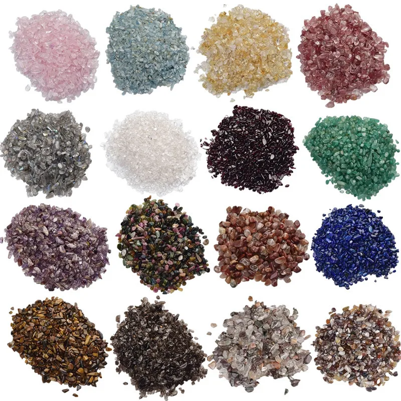 Natural Polished Quartz & Crystal Gemstone Collection - 100g Assorted Bulk Stones