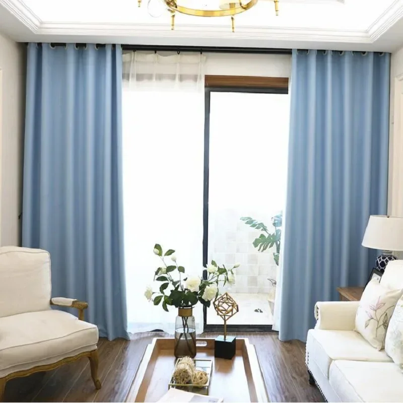 Blackout Curtains Bedroom Living Room Window Customized blackout curtains,window curtains,decor curtains,thermal insulation curtain