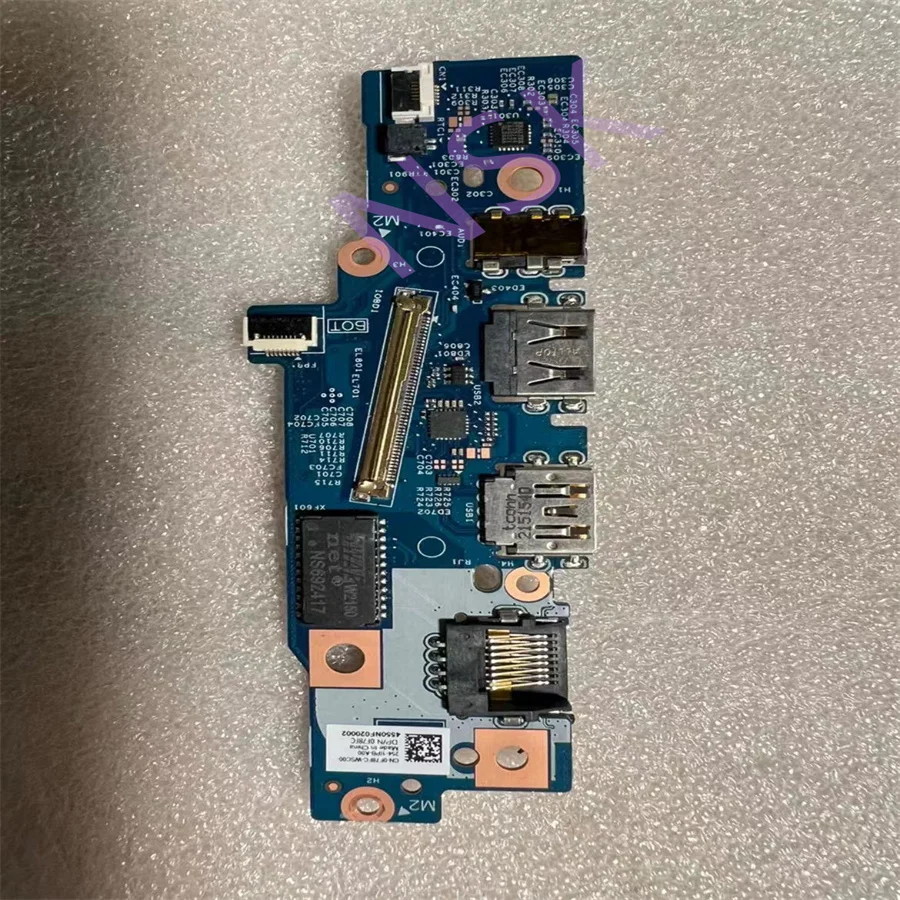 Originale F78Fc 0 F78Fc Xgr6C Per Dell Latitude 3420 E3420 Laptop Power Botton Switch Usb Audio Ethernet Io Board 100% Test Ok