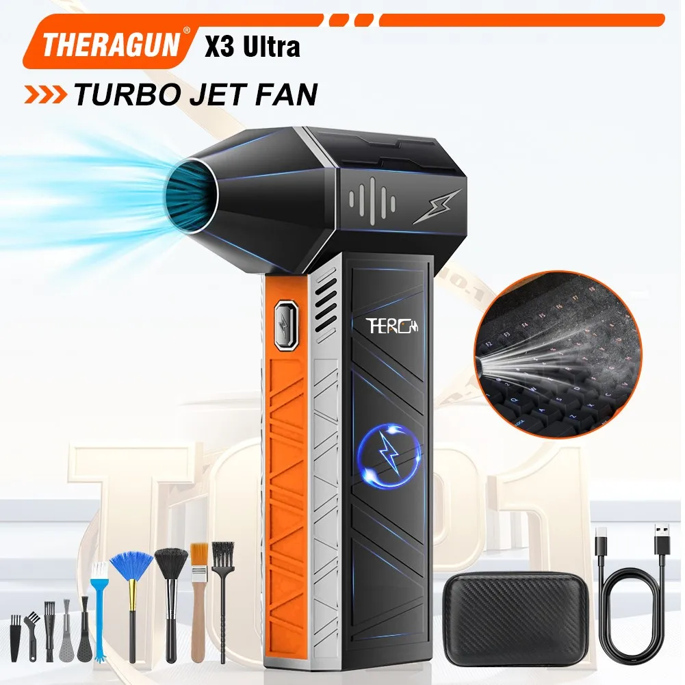 Mini Electric Duster 4-Speed Jet Fan