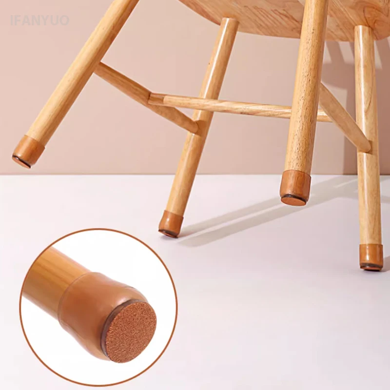 16-Piece Furniture Leg Floor Protectors with Felt Pads and Sliders
