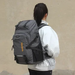 Versatile Large Capacity Travel Backpack (Grey  Small)