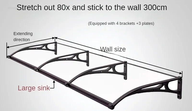 80x300cm