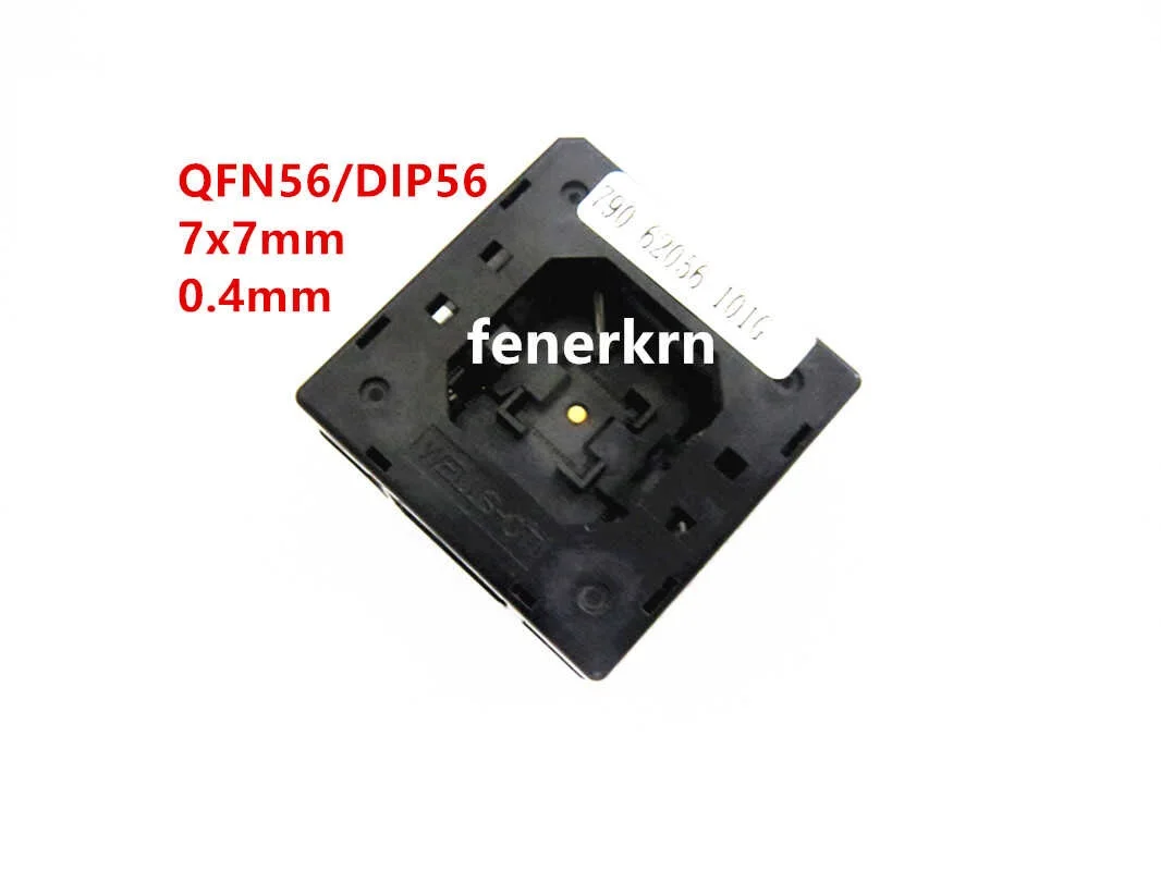 QFN20 테스터 소켓 790-61020-101TG 버닝 소켓 IC 읽기 쓰기 소켓 프로그래머