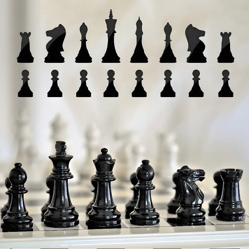 DIY Chess Piece Crystal Epoxy Resin Mold Queen King 6 Three-Dimensional Chess  Piece Silicone Mold DIY Handmade Tool - AliExpress