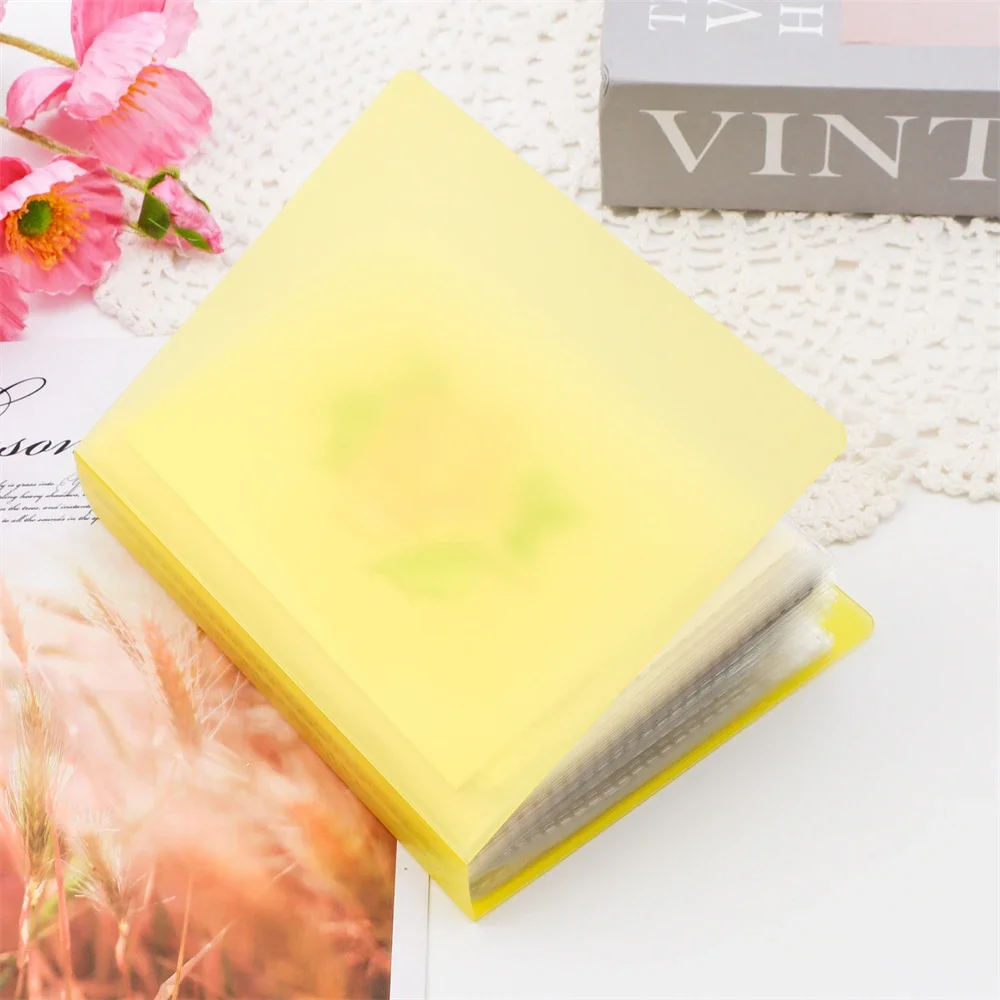 A6 Waterproof 4x6 Clear Photo Album With 40 Pockets & Large Capacity For Photos Cards Stickers For Home Office High Quality