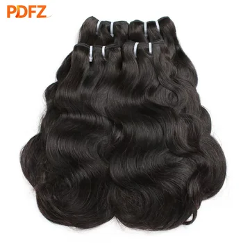 10-32 Inch Body Wave Human Hair Bundles 16A Super Double Drawn Virgin Human Hair 100% Real Human Hair 100G/Bundle 1