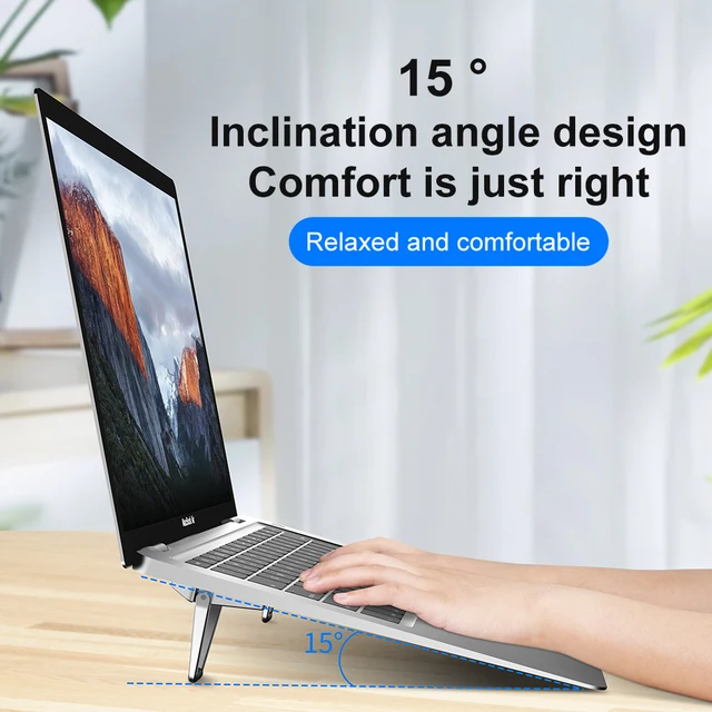 Metal Foldable Laptop Stand: A must-have accessory for ergonomic comfort and improved cooling