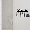 lovely cat shape metal Key Holder for Wall Decorative Key Mount Hanging Key Rack Hallway Entryway Office Kitchen decor 6