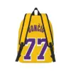 Fashionable and versatile L-Luka Magic Num 77 Laker backpack, suitable for both men and women, showcasing individual charm. 3