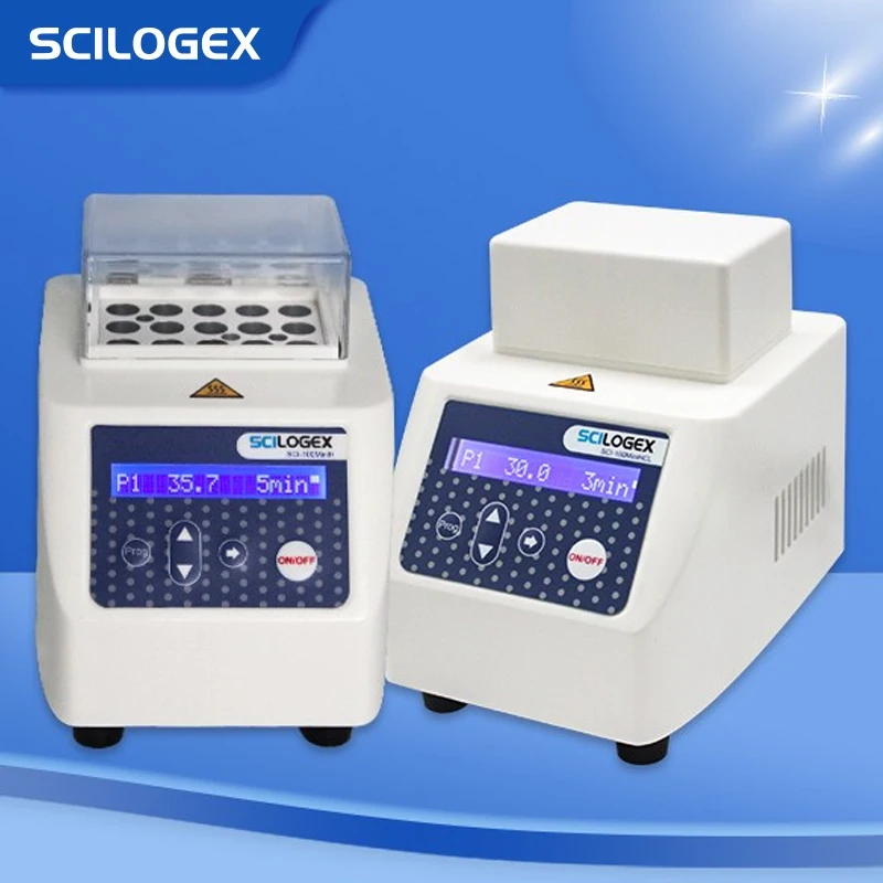

SCILOGEX New SCI-100MiniHCL with Hot Cover Heating and Cooling Mini Metal Bath Laboratory Professional Metal Bath