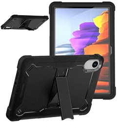 Durable Armor Kickstand Case with Triple - Layer Protection and Versatile Compatibility for Redmi Pad SE8.7 2024 (Black)