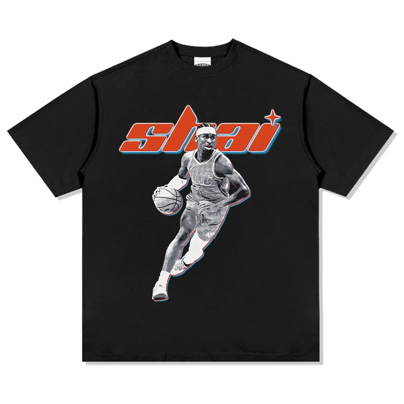 Men's Anime Streetwear Crewneck T-Shirt