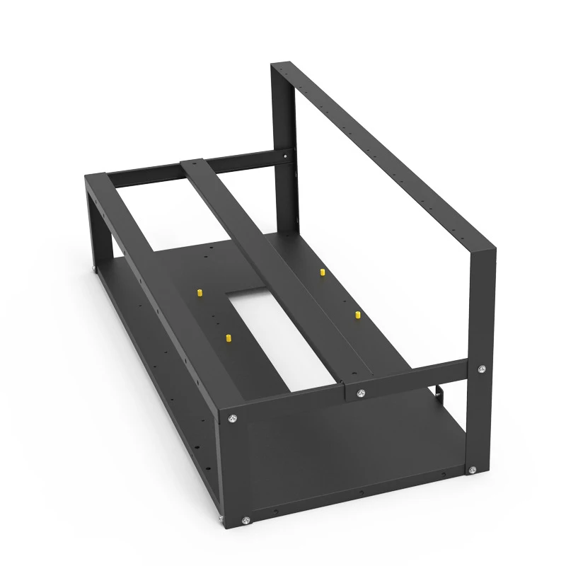Empilhável Aberto Equipamento de Mineração Quadro de Ferro Mineração Eth Etc Zec Ether Acessórios Ferramentas para Gpu Crypto Coin Bitcoin Rack Apenas Novo Torres e estojos p/computador - Imagem 2