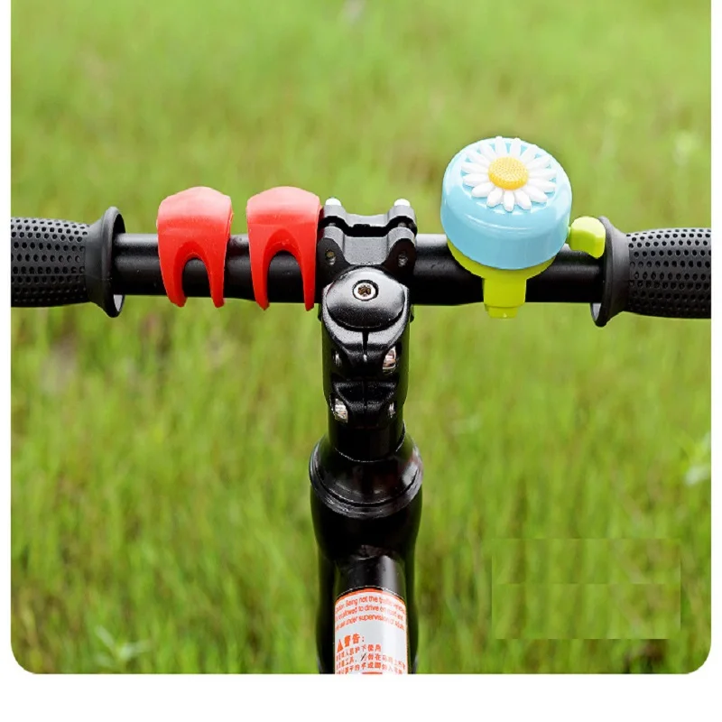 Bicycle Bell Multi-color Kids Funny Bicycle Bell Daisy Flower Horns Bike Children Girls Cycling Ring Alarm For Handlebars Alloy Plastics