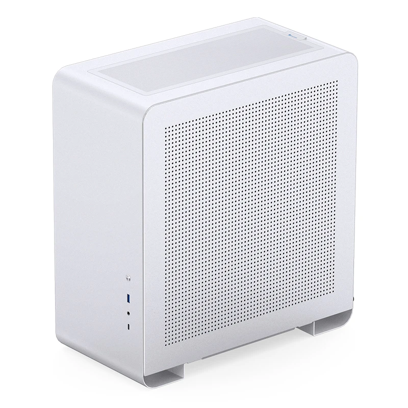 JONSBO U4 Pro MESH ATX Case All Aluminum Small Desktop Computer Chassis 240 Water Cooler 280-330mm Graphics Card