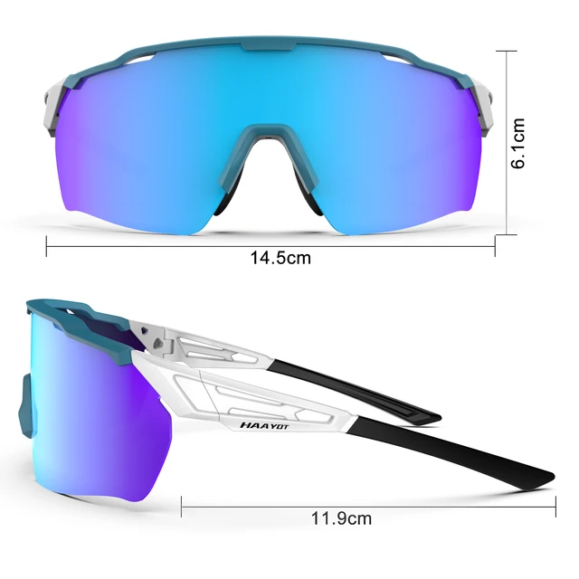 Suukaa-Wind Resistant Riding Sunglasses, Bike Glasses, Sports Shades, UV  Polarized Eyewear, Outdoor Fishing, Cycling Driving Eye - AliExpress