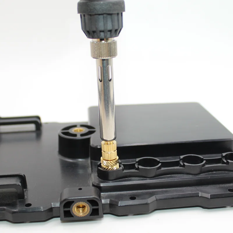 Description Picture 3 of itemBrass Insert Nut Smart Electric Soldering Iron Adjustable Constant Temperature Fast Heat Hot Melt Thread Injection Nut Inserts