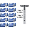 Razor Stainless steel double-blade Razor Razor Razor Old fashioned razor manual shaving for men 1