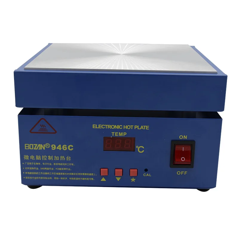 

BOZAN 946C aluminum substrate heating platform constant temperature adjustable preheating phablet screen removal 220V