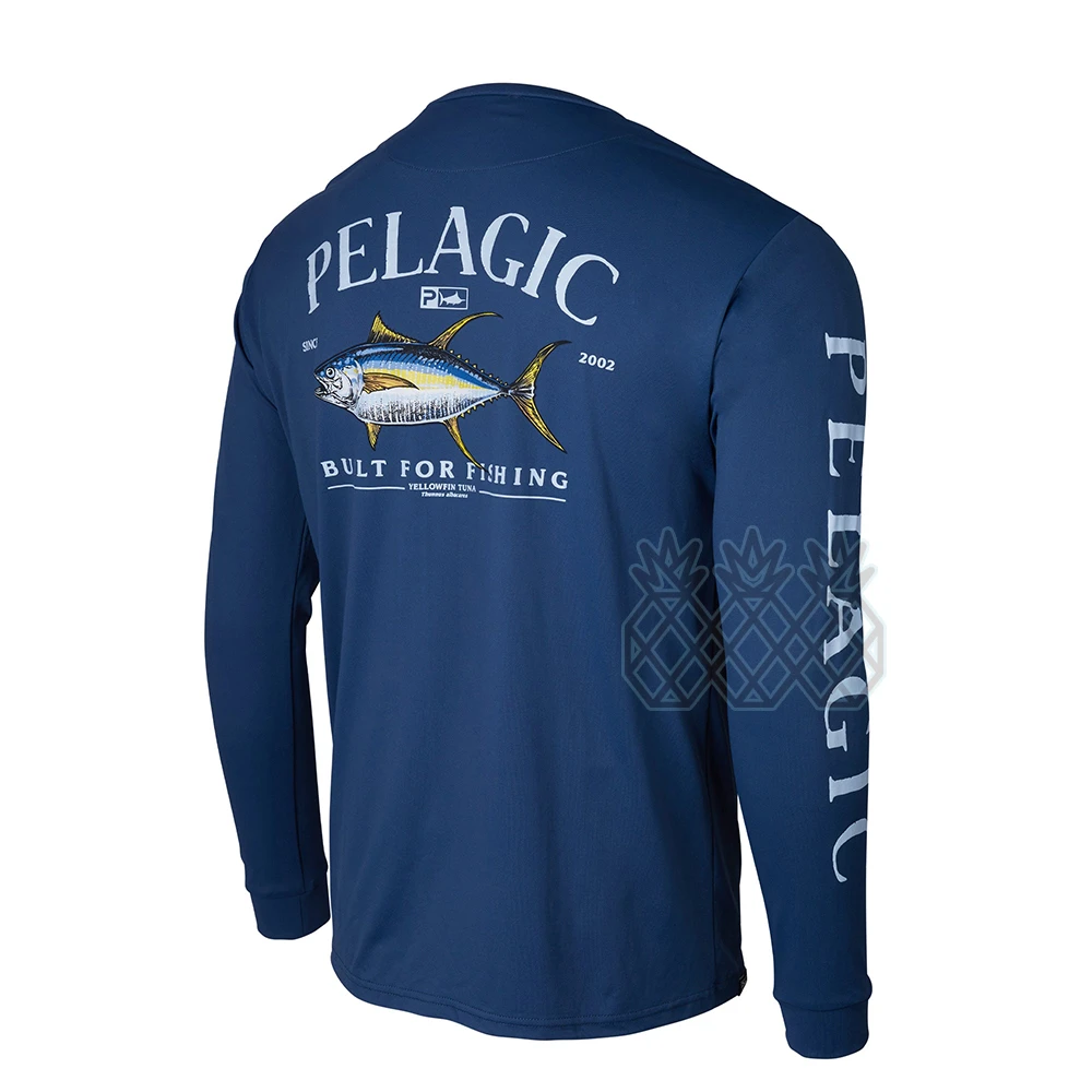 Pelagic Fishing Shirt Summer Long Sleeve Shirt Upf50 Quick Dry