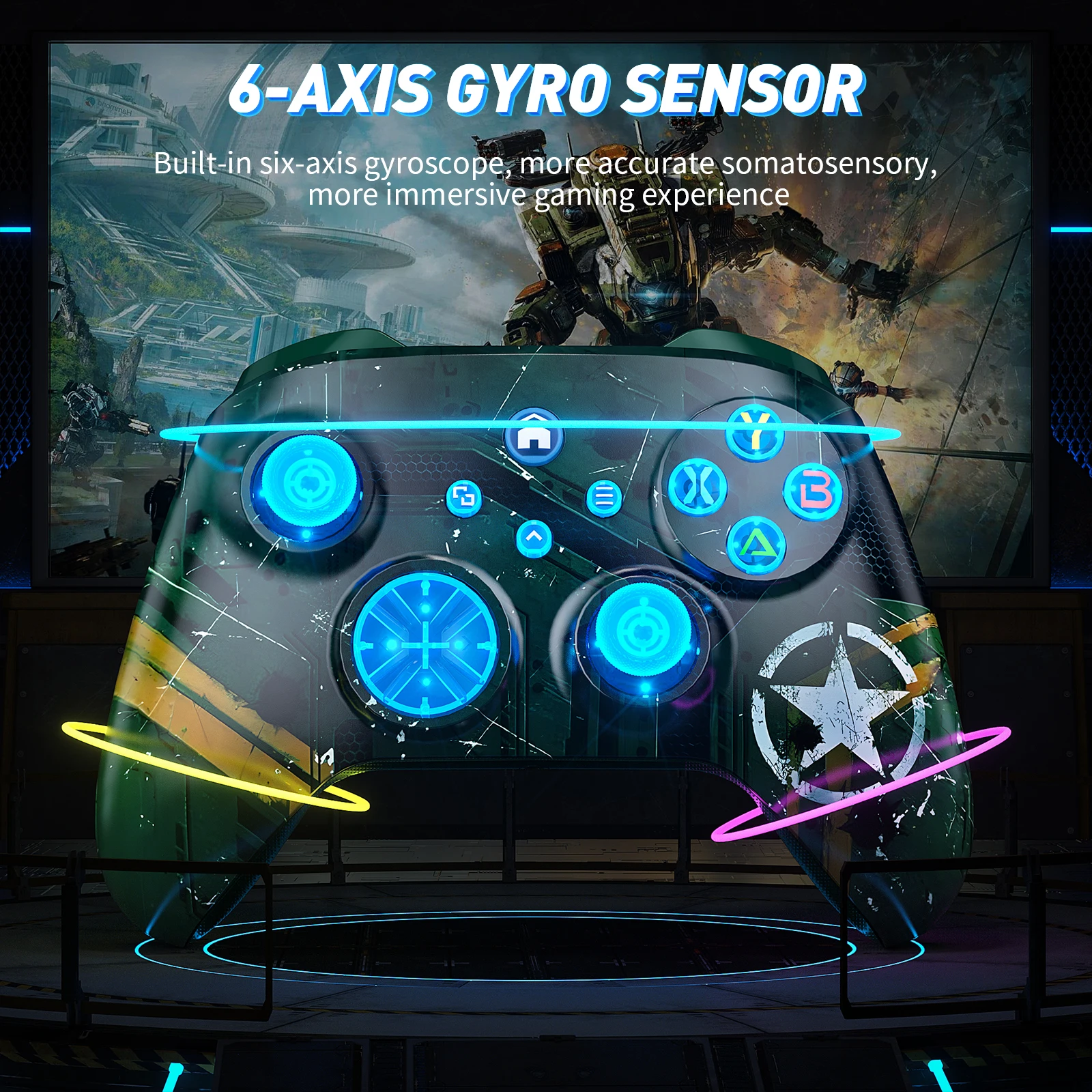  īŰ ũ  е, Xbox One/Series S/X  Ʈѷ, IOS/ȵ̵ ÷ ̽ƽ, LED  ܼ