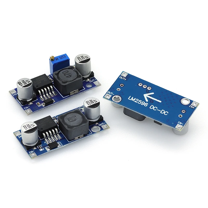 LM2596 DC-DC Step-down Modulo Di Alimentazione 3A Regolatore Di Tensione 24v 12v 5v 3v LM2596 DC-DC Step-down Modulo Di Alimentazione 3A Regolatore Di Tensione 24v 12v 5v 3v