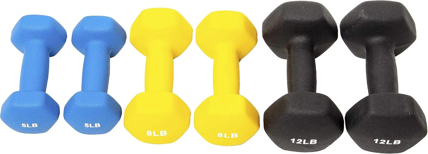 Compacte dumbbells voor kleine thuisgym